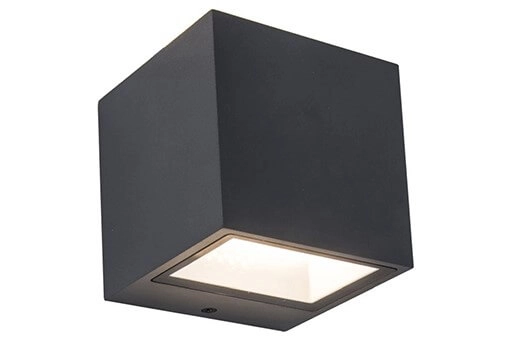 Moderne wandlamp Gemini antraciet