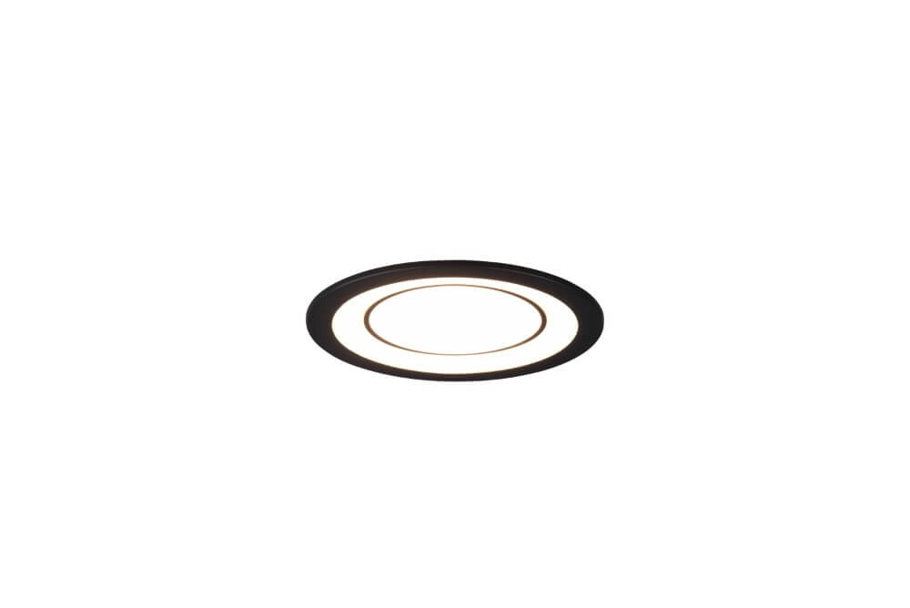 Inbouwverlichting Core 14,8cm zwart Trio 4017807504156