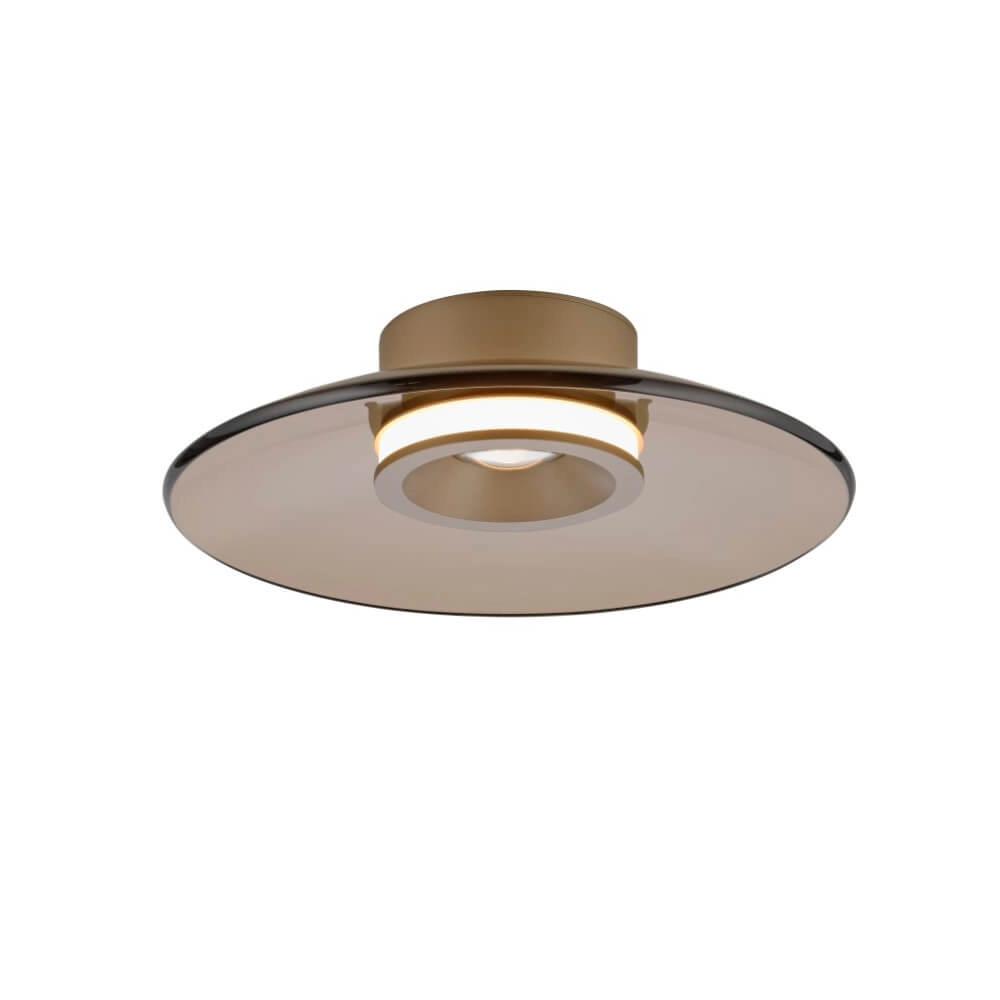 Designer ceiling lamp Pure Moon bronze Ø 32cm