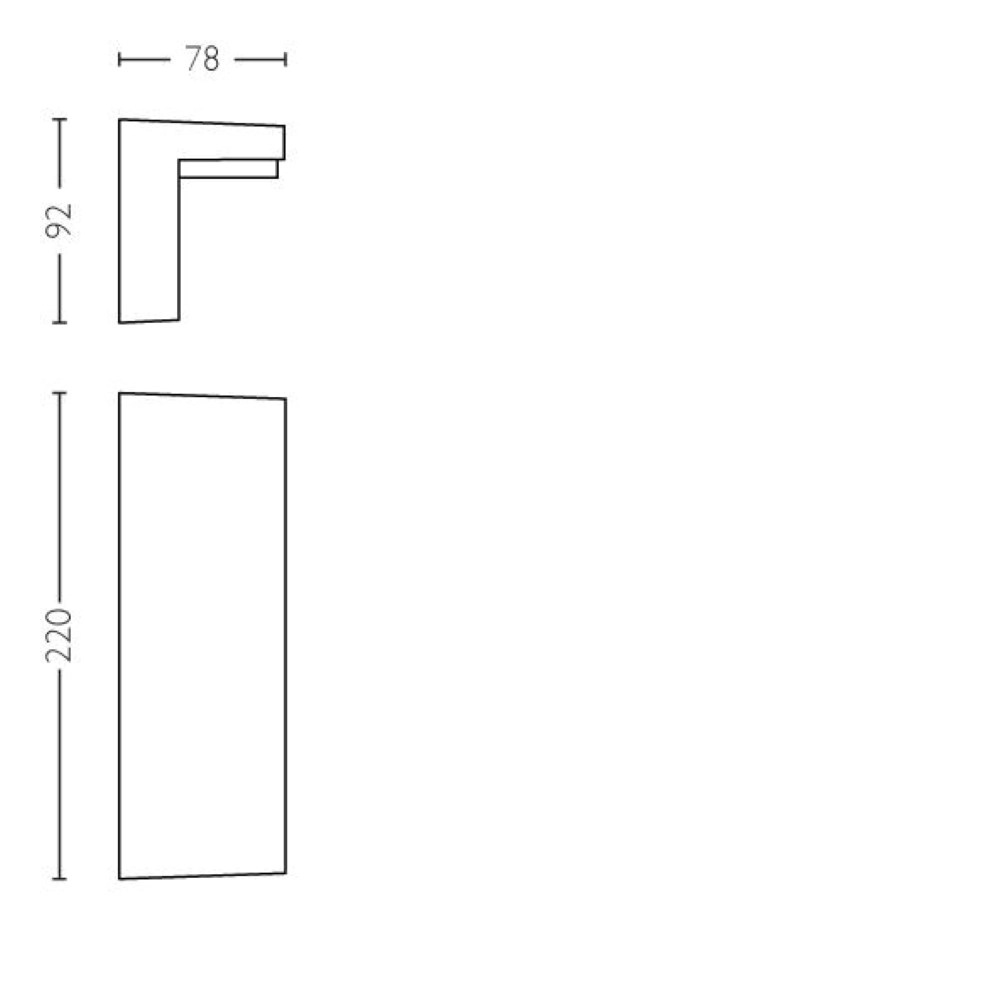 Led buitenlamp Bustan Philips 8718696158876