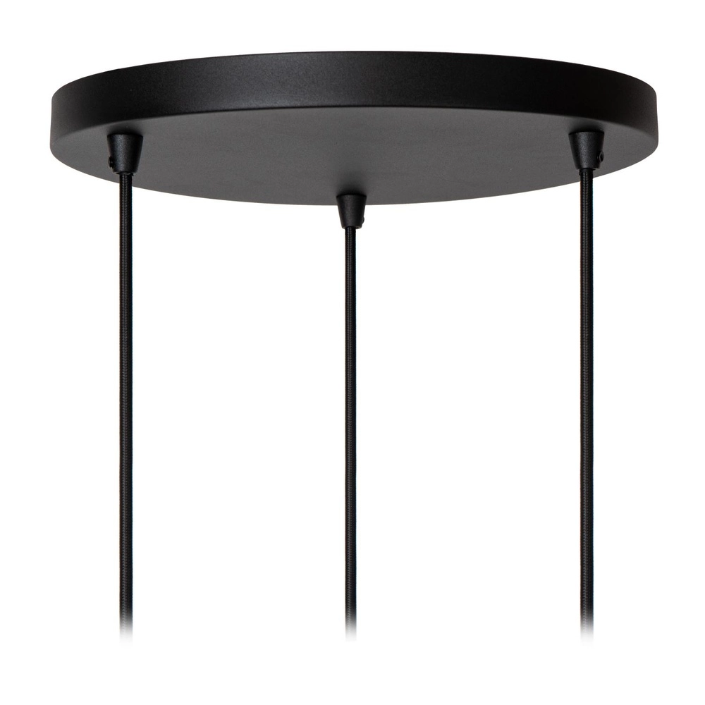 Hanglamp Rosas Ø 43cm zwart met goud Lucide 5411212211835