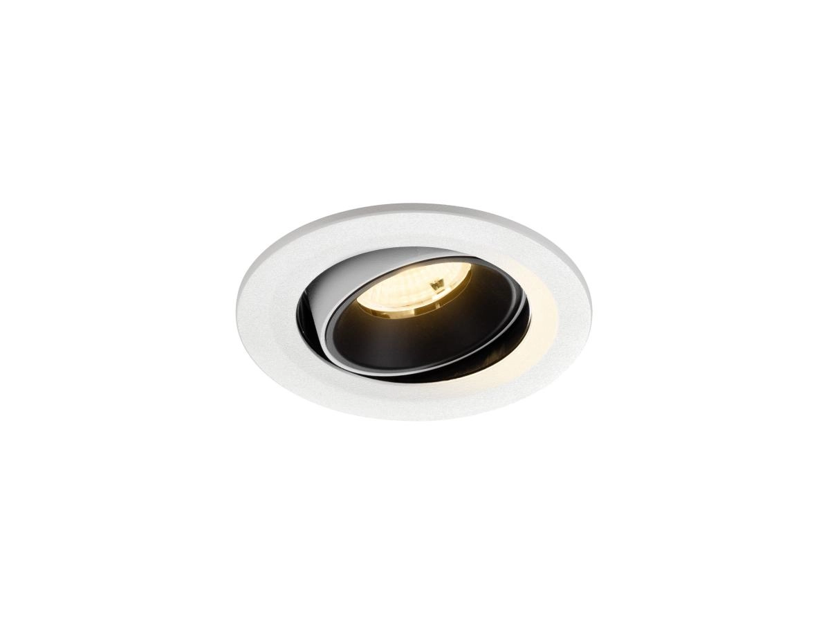 Inbouwspot Numinos Move S wit/zwart 3000K - 55gr
