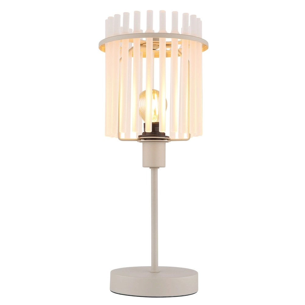 Tafellamp Gorley zand bruin met glas Globo 9007371569700