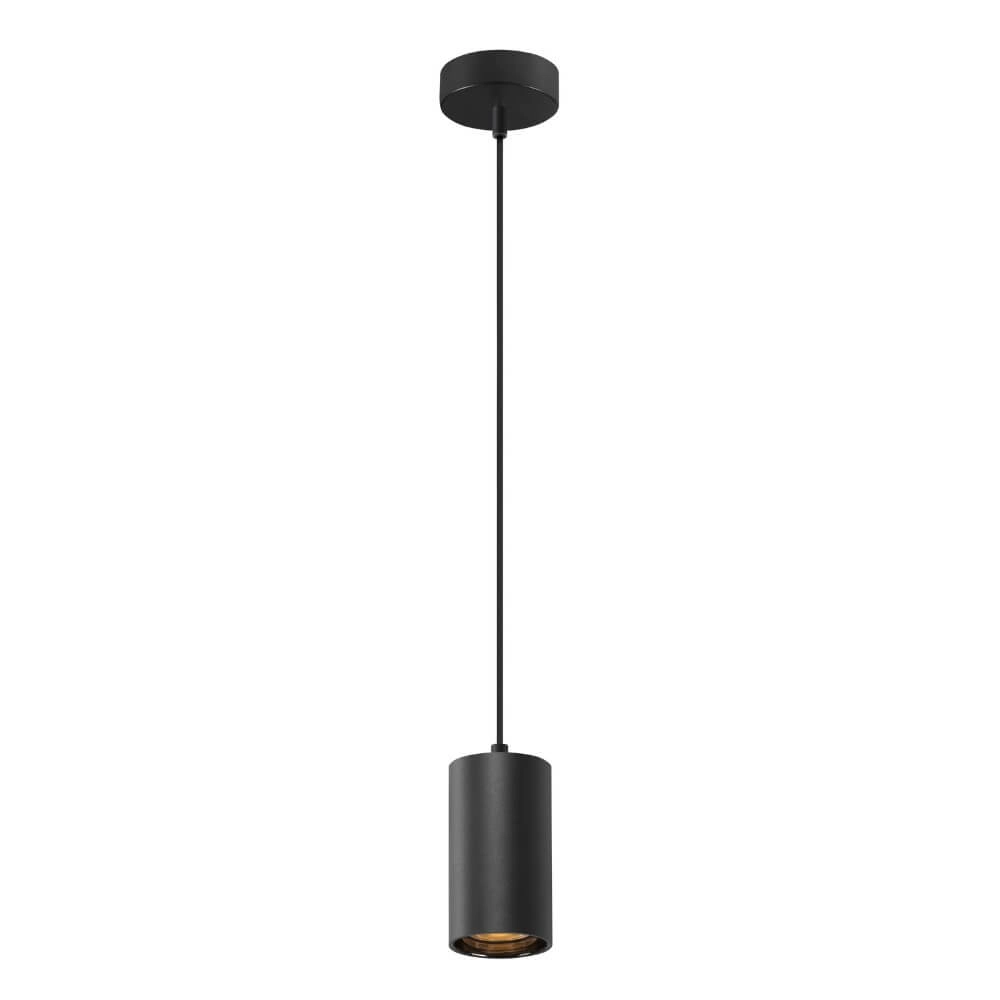 Pendel hanglamp Asto Tube zwart 1x GU10