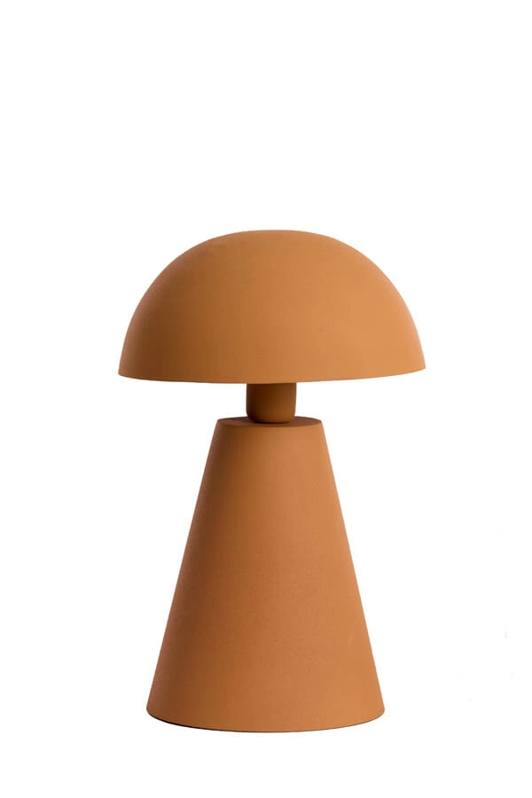 Design tafellamp Surrina oranje Ø 26cm Light & Living 8717807743543