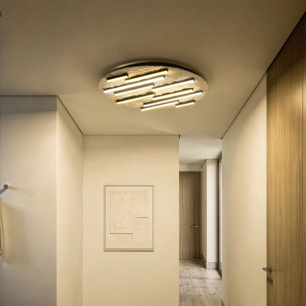 Plafondlamp Campomarino zand bruin Ø 48cm Eglo 9008606409082