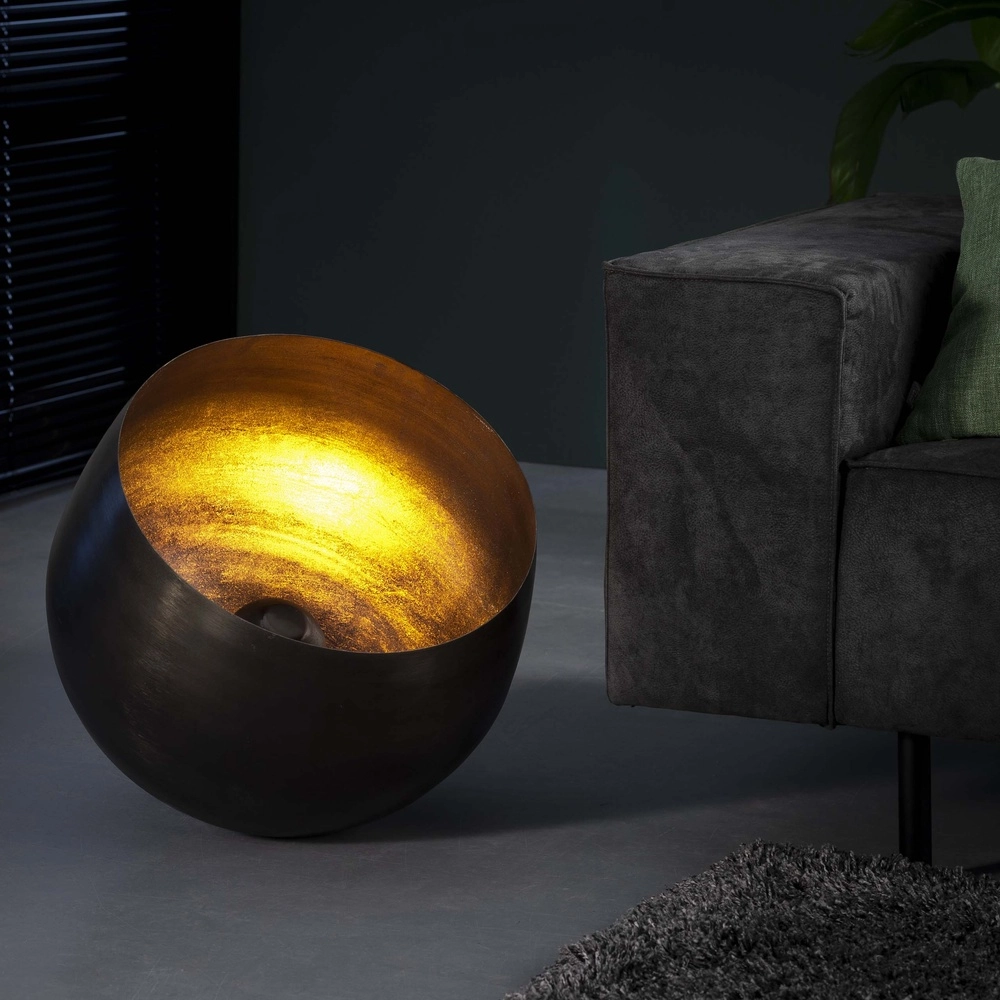Industriële floodlight Basket Ø 50cm - zwart nikkel