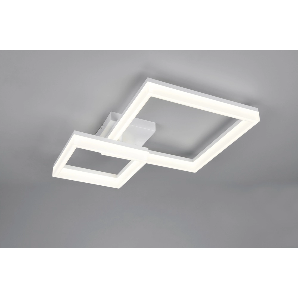 Strakke plafondlamp Camino wit Trio 4017807655810
