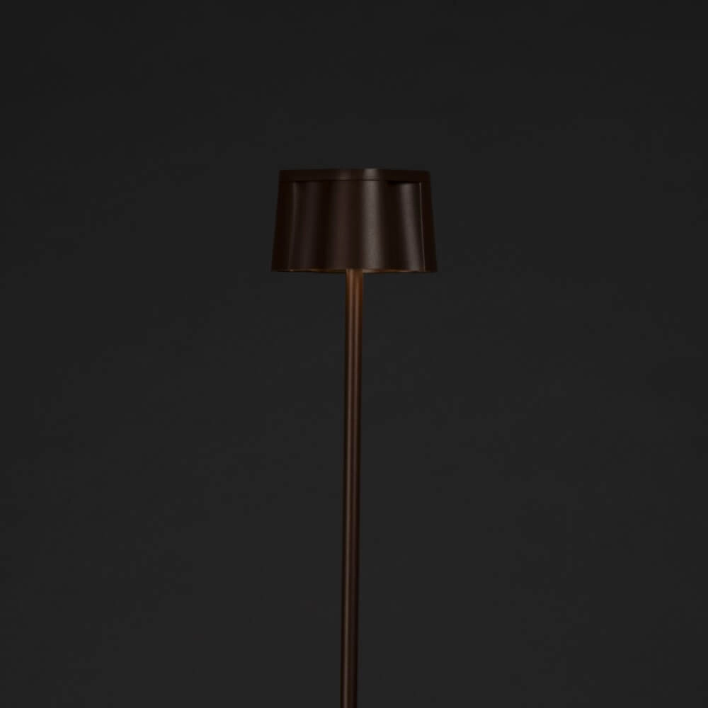 Roestbruine vloerlamp Nice voor buiten KonstSmide 7318307831979