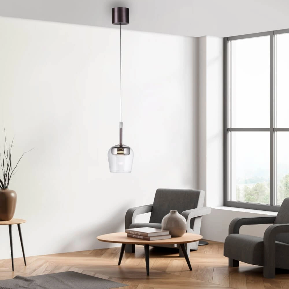Hanglamp Q-Kon zilver Paul Neuhaus 4012248383865