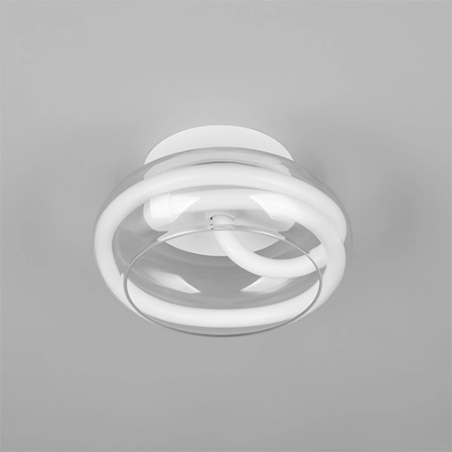 Design wandlamp Tarsia wit Ø 21,5cm Trio 4017807683301