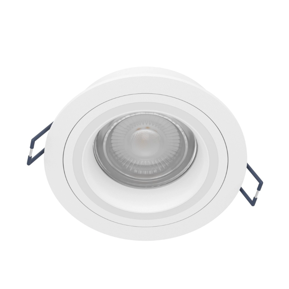 Zigbee inbouwspot Carosso-Z wit - rond