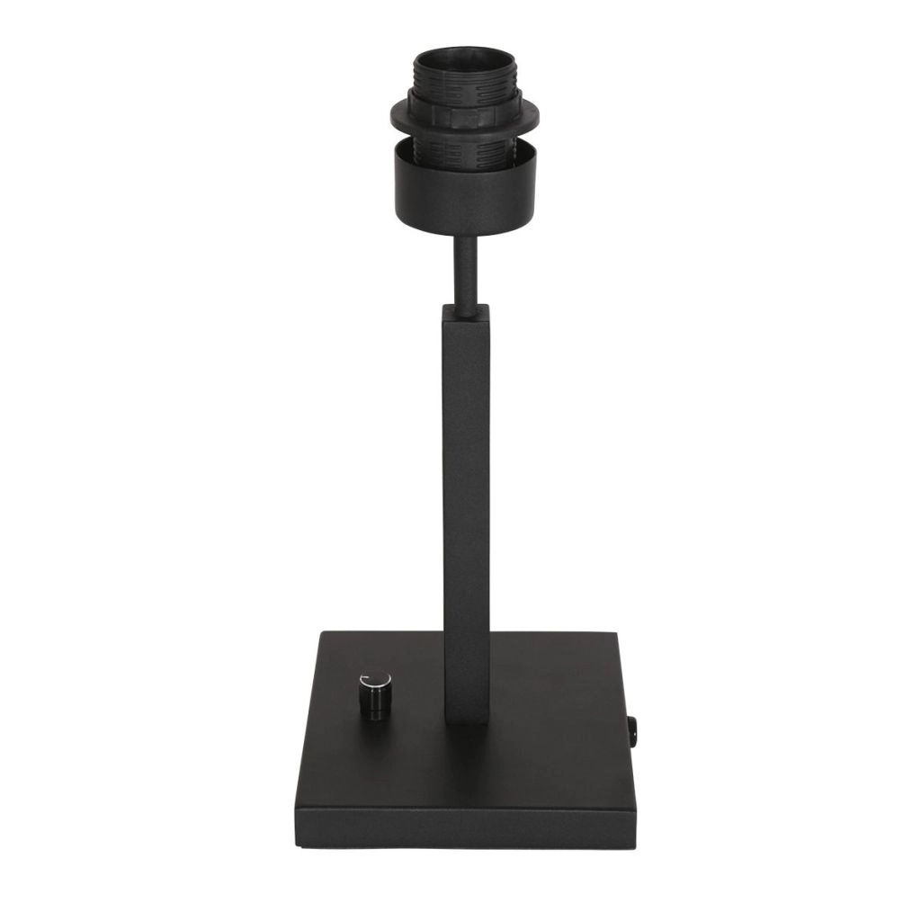 Zwarte tafellamp Stang met kurk kapje Ø20cm Steinhauer 8712746180541