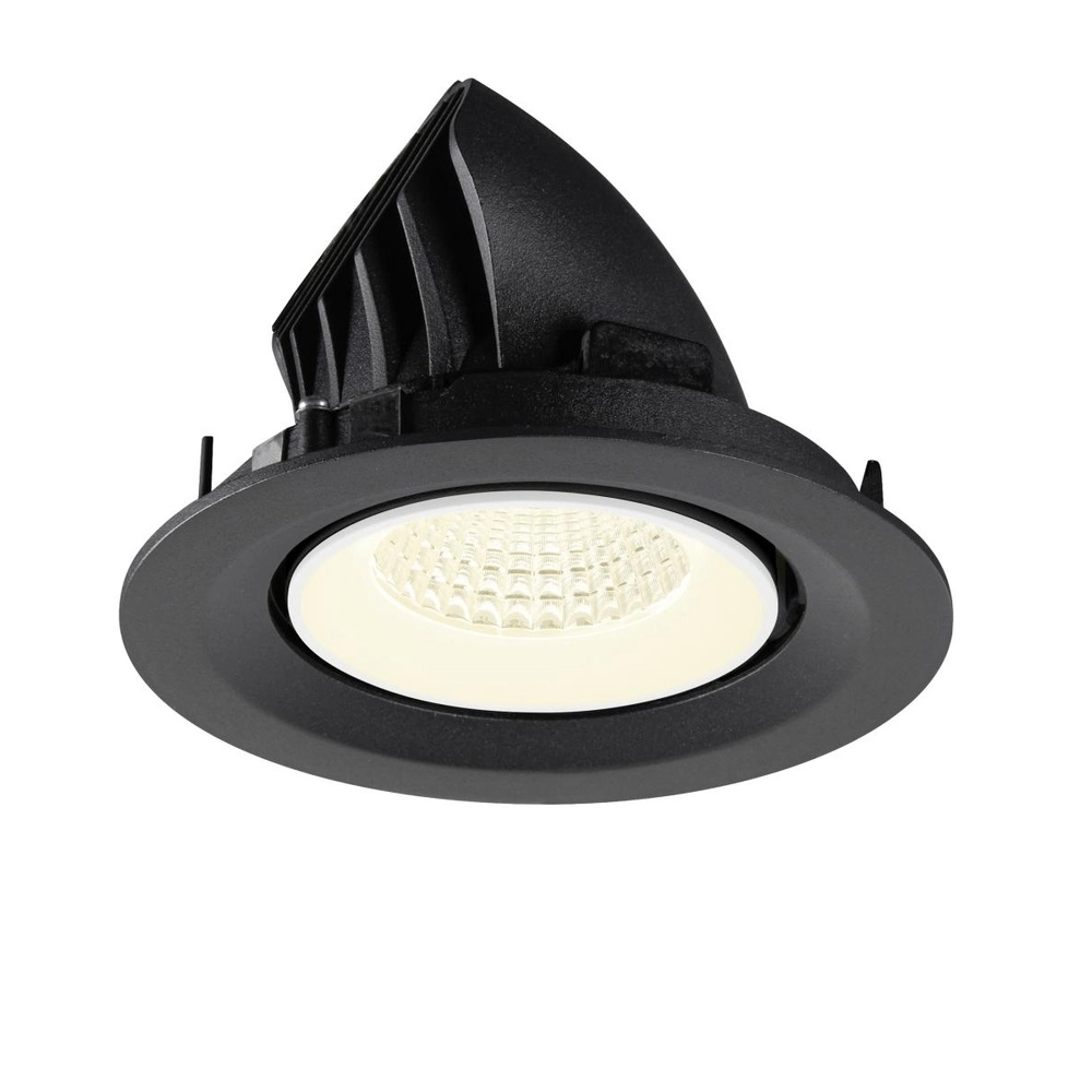 Inbouwspot Numinos Gimble M zwart/wit 4000K - 55gr SLV 4024163311700