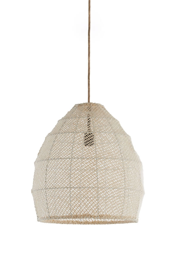 Japandi hanglamp Makassar crème Ø 42cm Light & Living 8717807706432