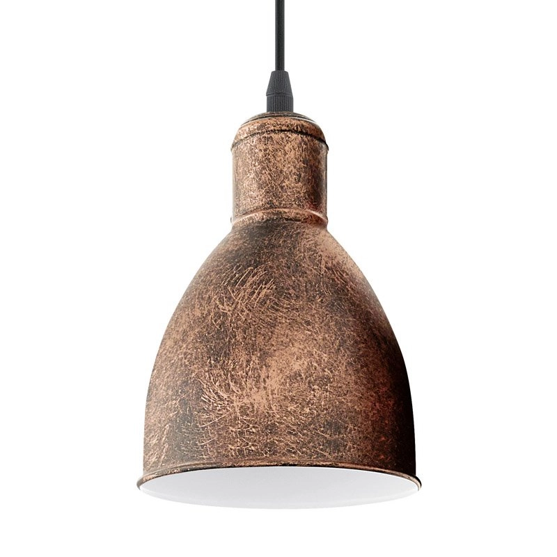 Hanglamp Priddy pendel bronsbruin