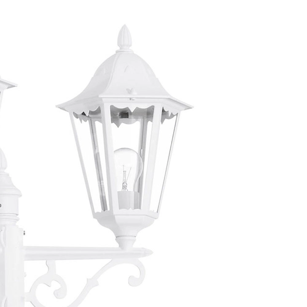 Staande tuinlamp Navedo 3-lichts wit Eglo 9002759934545