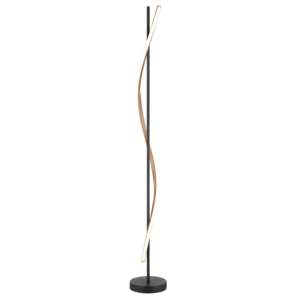 Design vloerlamp Watkins zwart