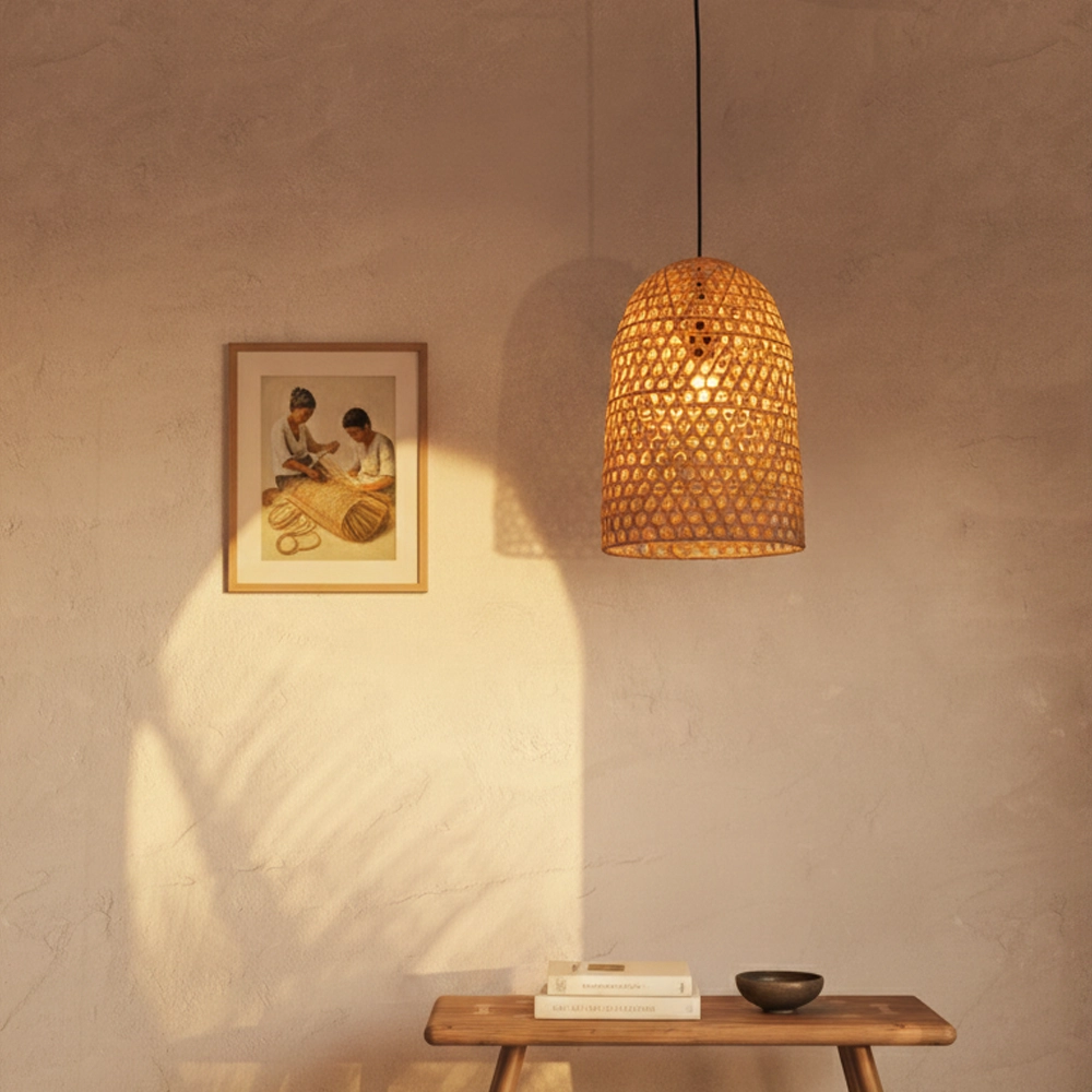 Hanglamp Aurora rotan Ø 30cm
