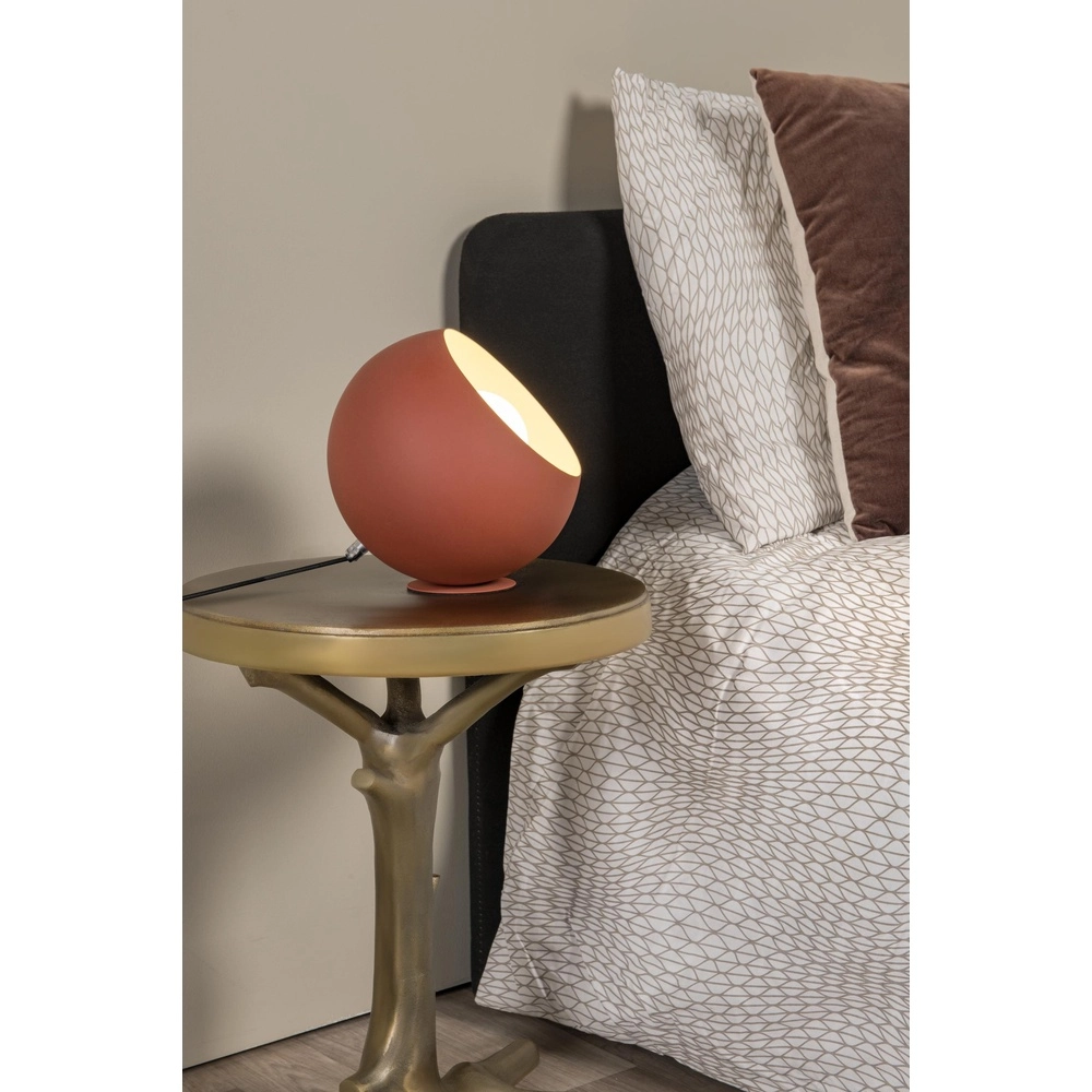 Tafellampje Doredos Ø 20cm terracotta Lucide 5411212510044