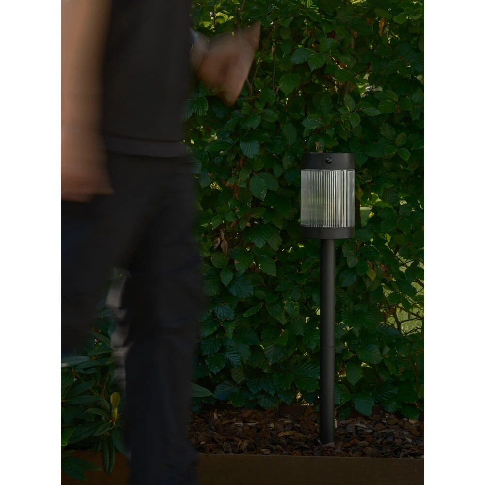 Tuinlamp Coupar zwart solar Nordlux 5704924023460