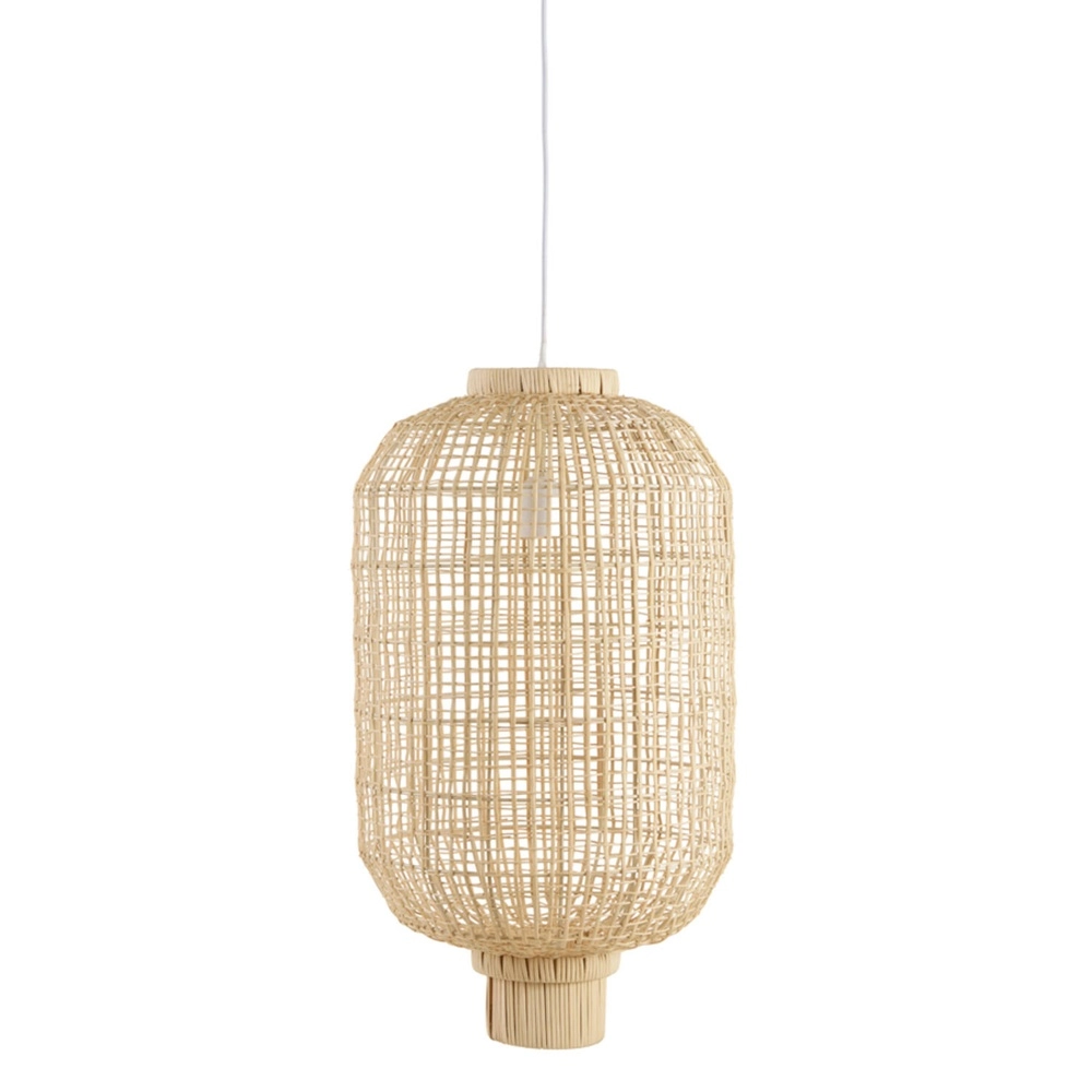 Natuurlijke hanglamp Dorzan Ø 37cm