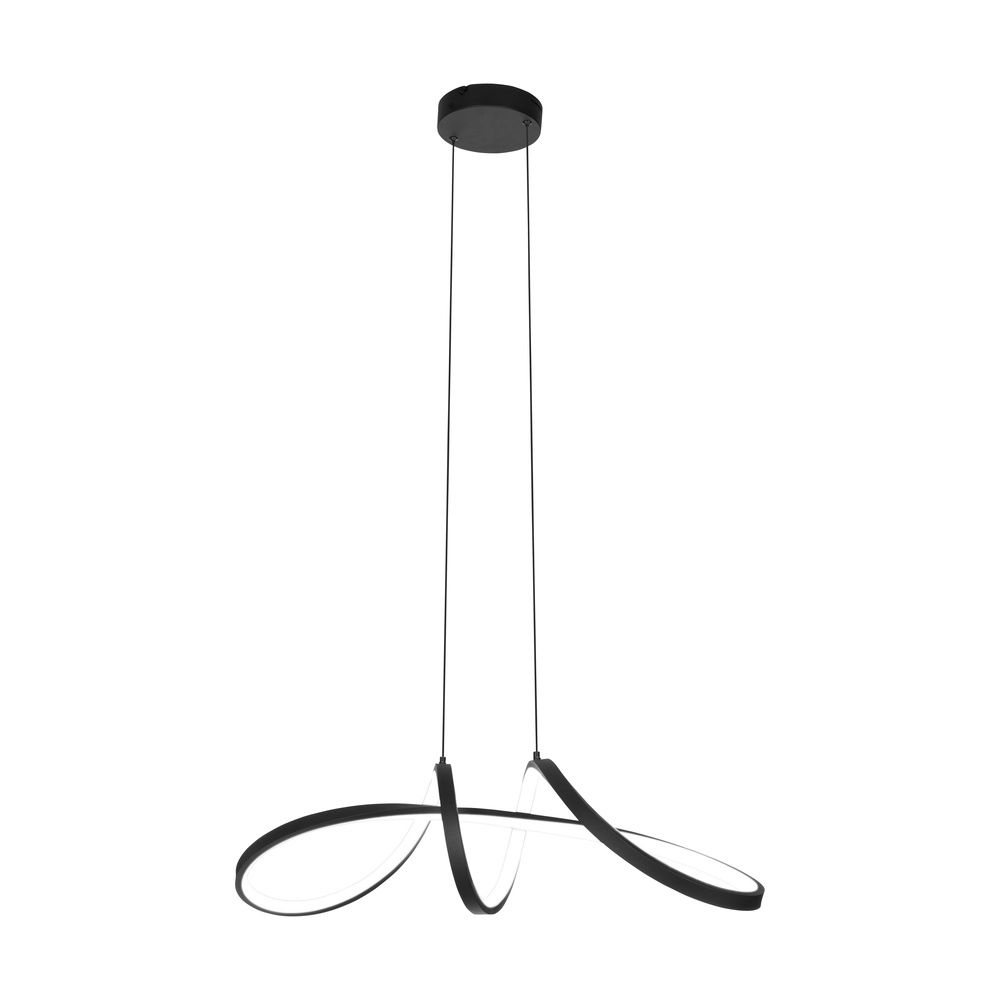 Zigbee hanglamp Calarossa-Z led - zwart