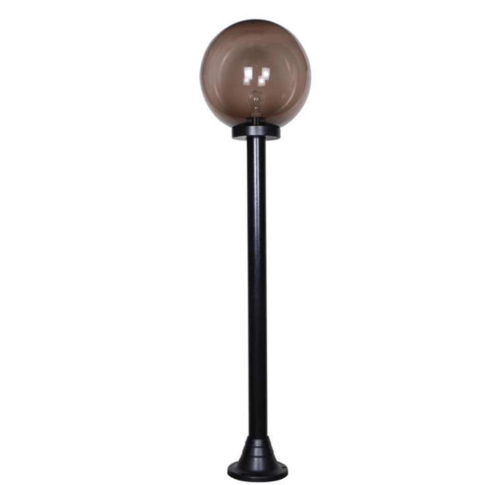 Bol lamp Bolano 126cm. staand smoke