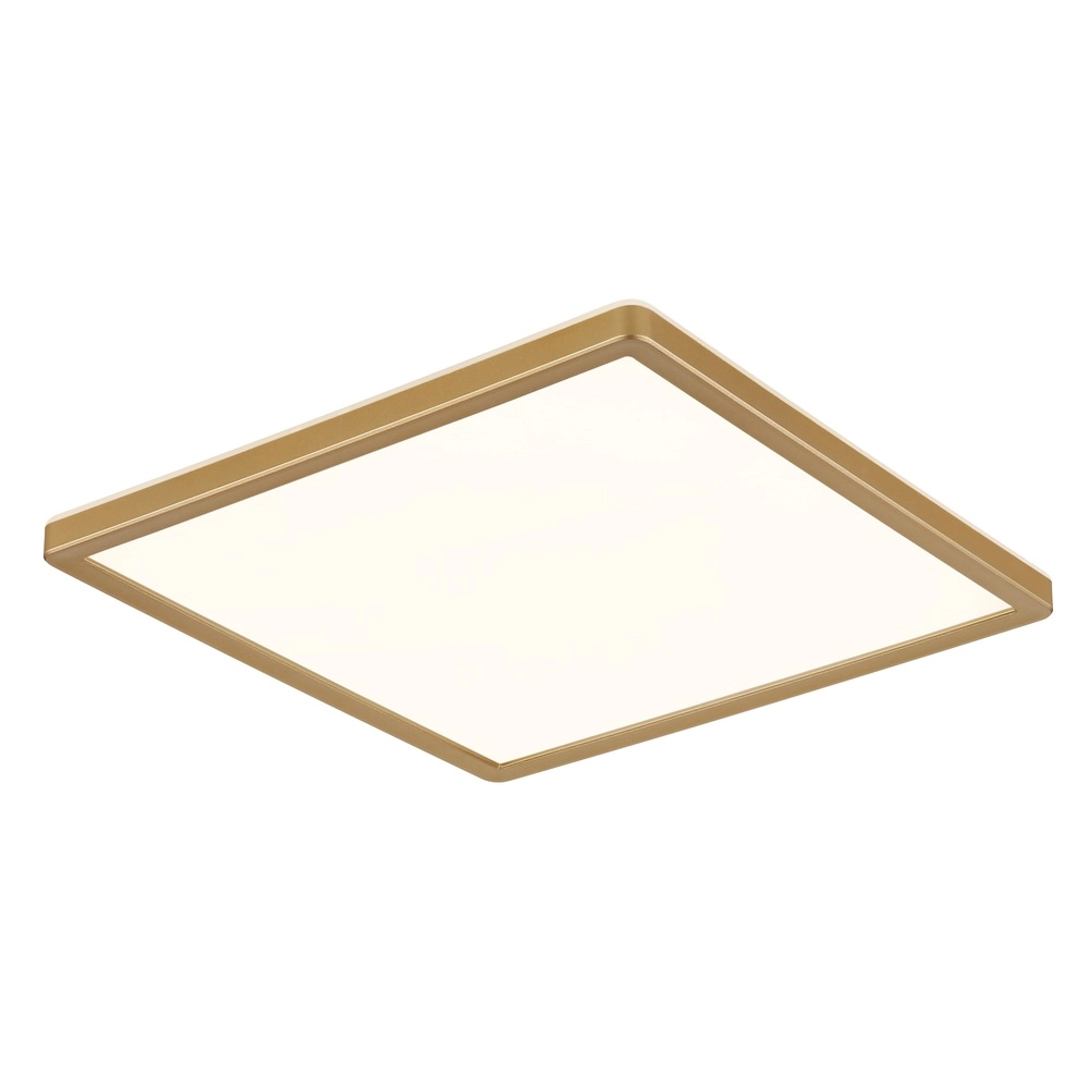 Plafonniere Sapana vierkant 29,4cm goud
