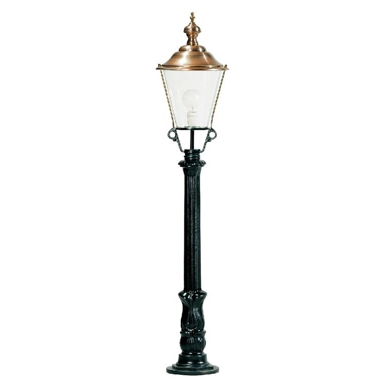 Nostalgische tuinlamp De Rijp zwart