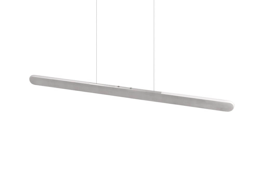 Unieke hanglamp Helios geborsteld metaal Trio 4017807597929