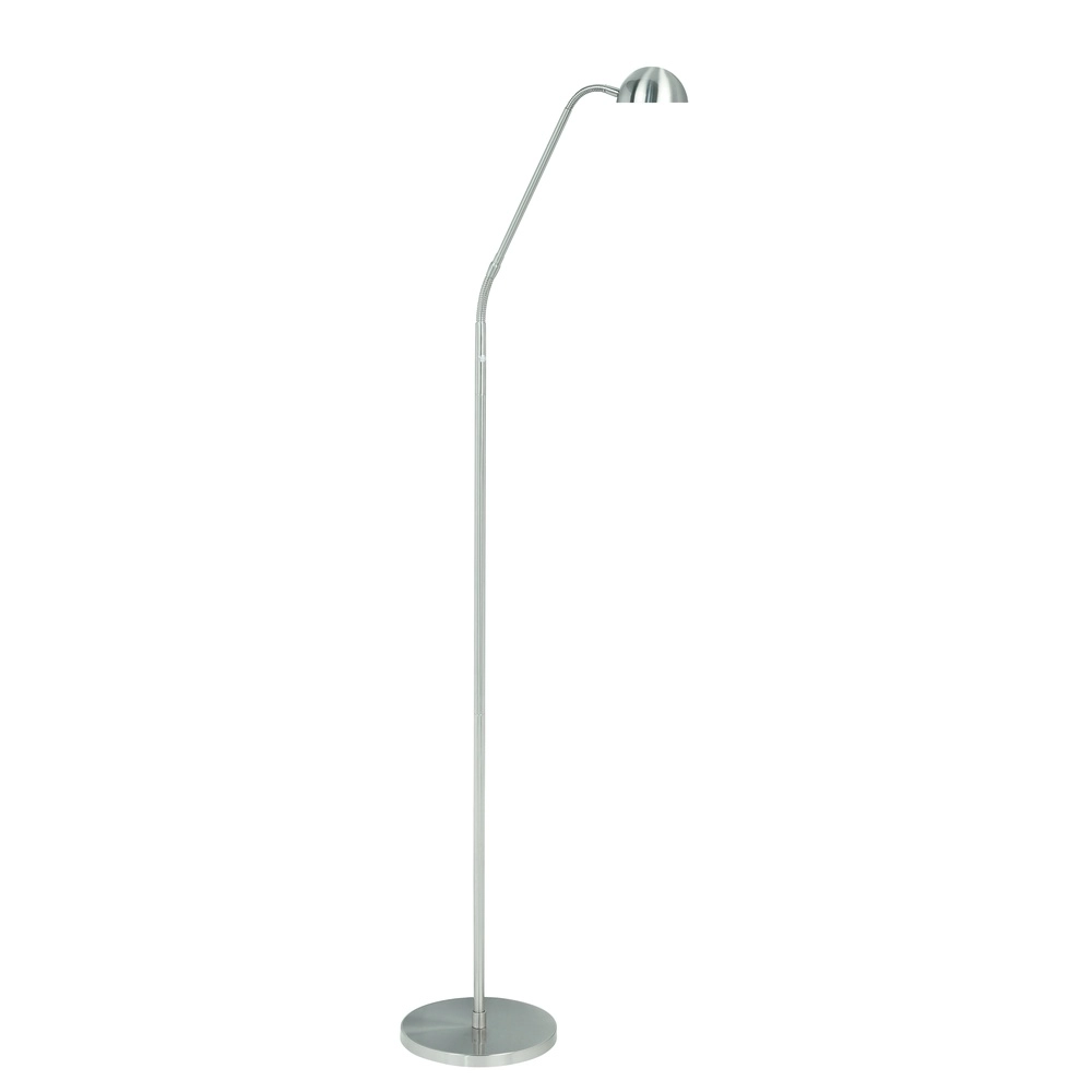 Klassieke leeslamp Parma nikkel