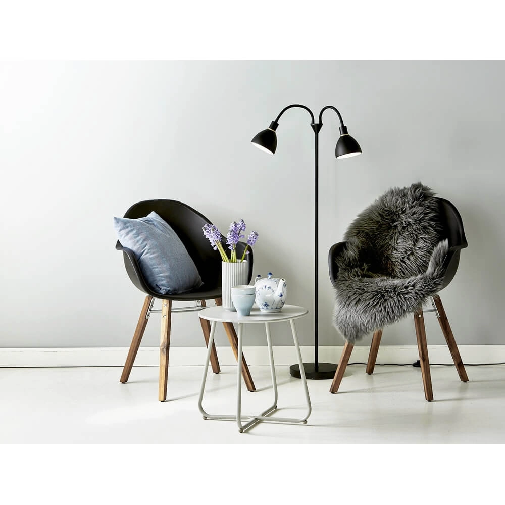 Vloerlamp Ray 2-lichts zwart Nordlux 5701581345188