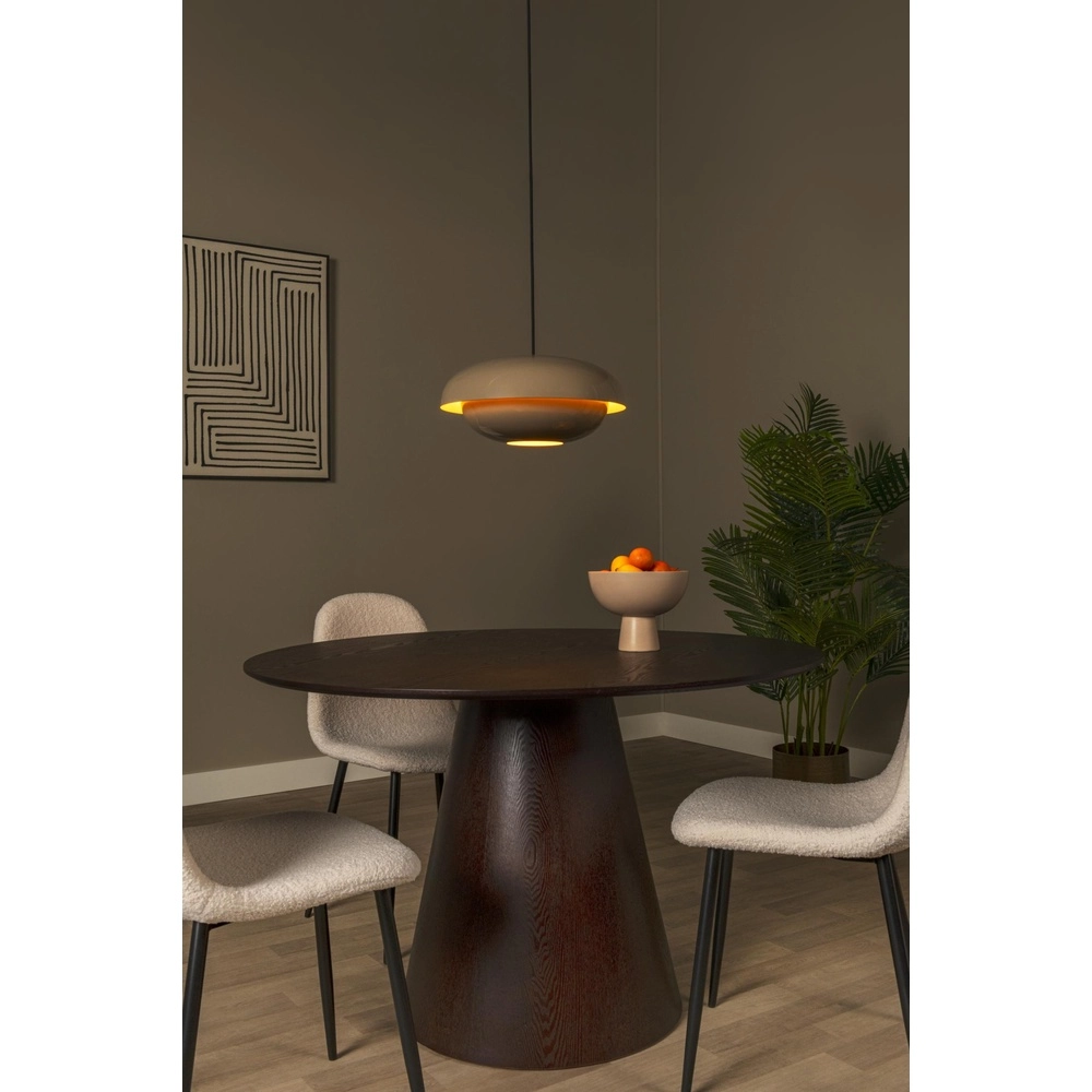 Hanglamp Younes Ø 40cm taupe Lucide 5411212650184
