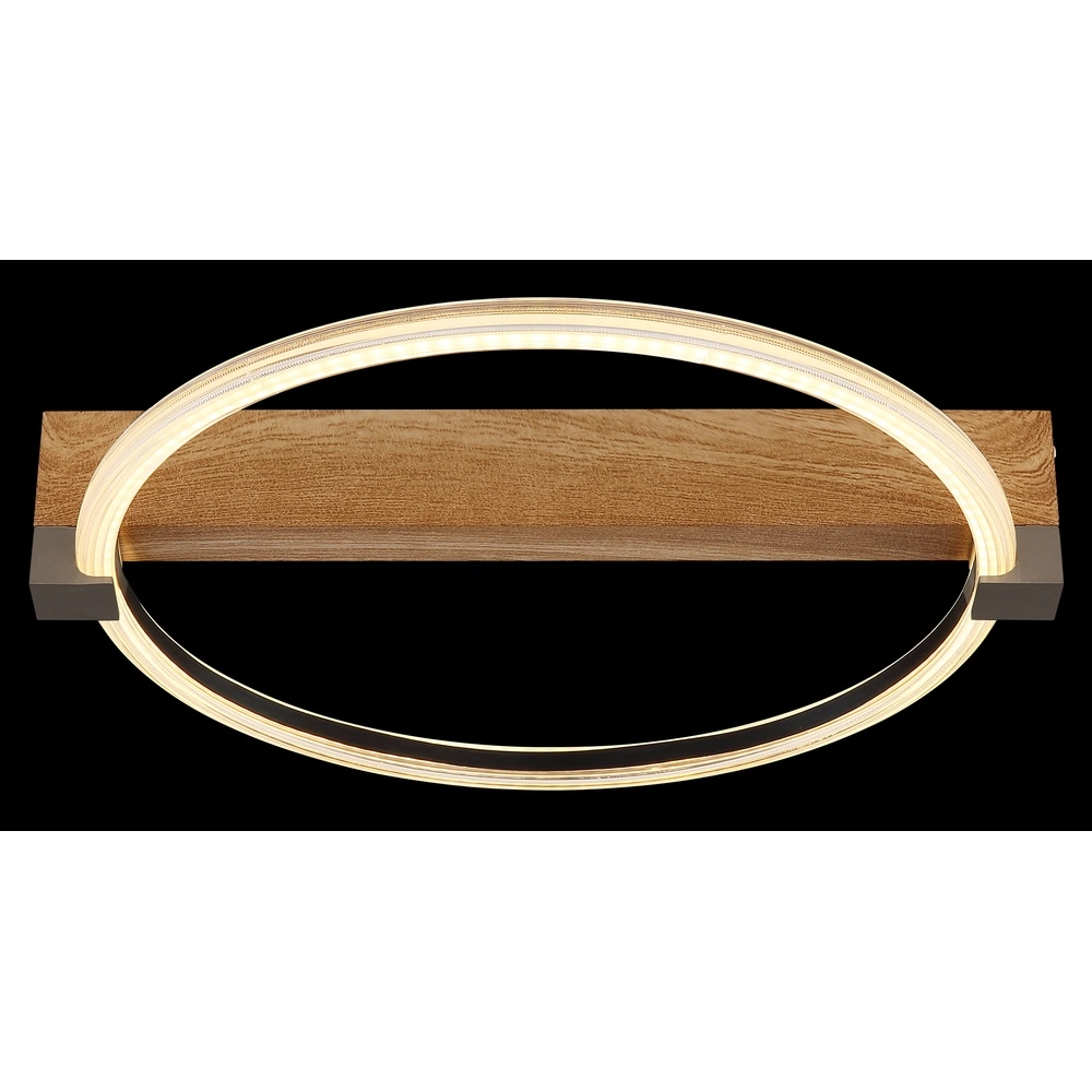 Plafondlamp Fletcher hout design Globo 9007371586288