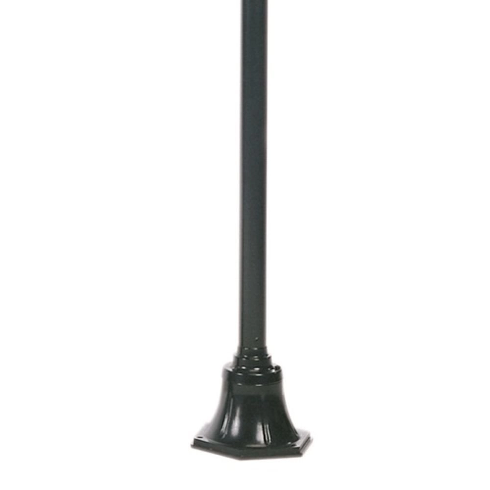Klassieke 3-lichts stallamp Rimini zwart KS verlichting 8714732504904