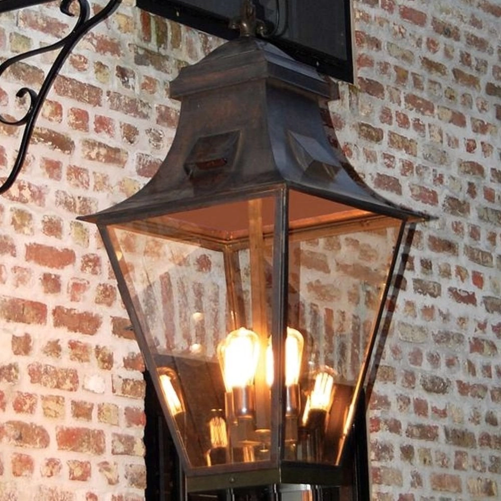 Grote buitenlamp Gracieuze 4L landelijk Authentage 8716803505544