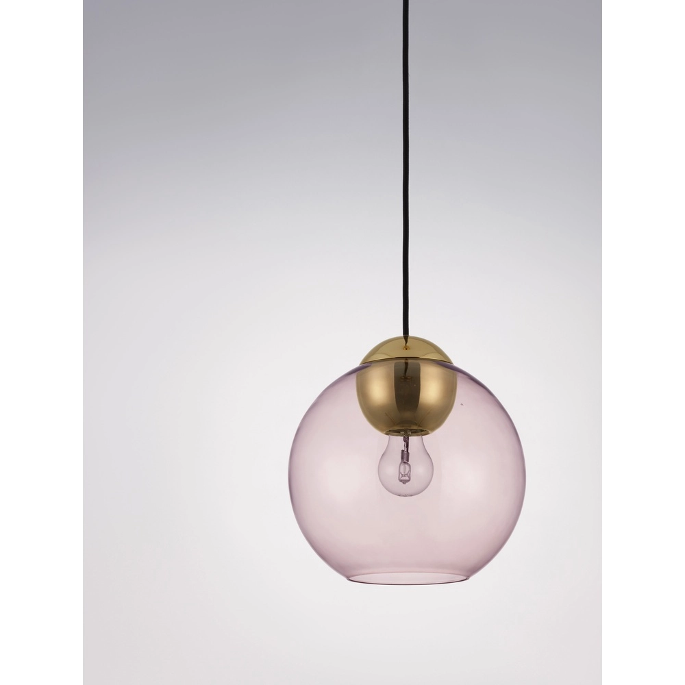 Design hanglamp Midori roze glas Lyora 5212017434289