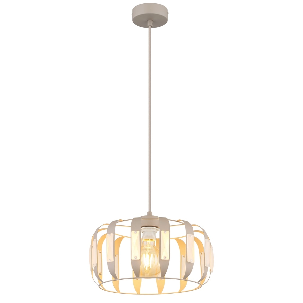 Design hanglamp Arlen zand bruin