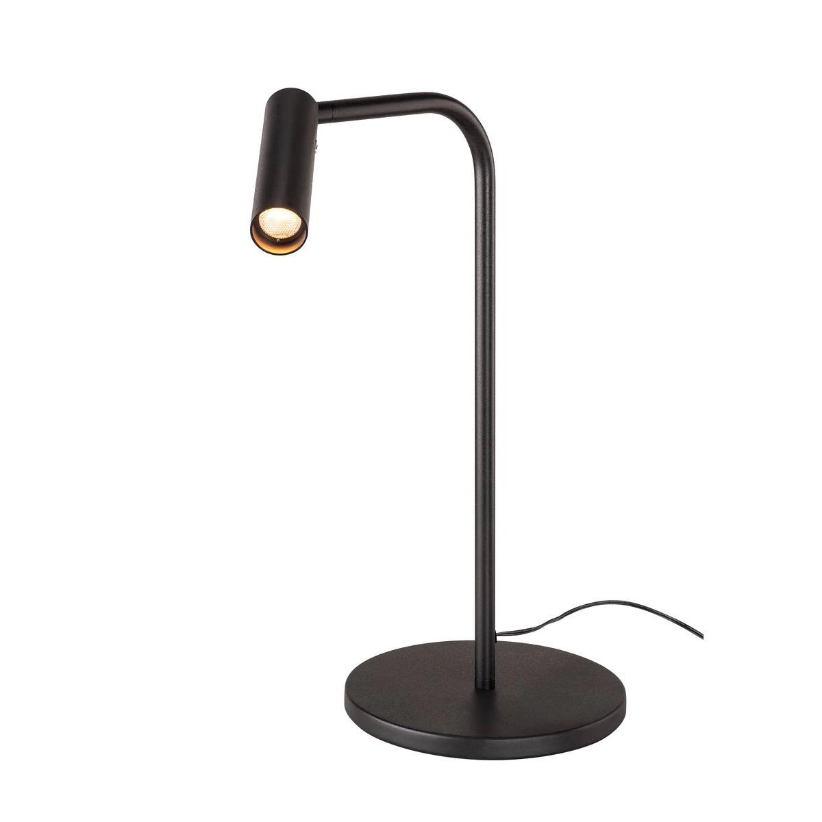 Tafel leeslamp Karpo zwart