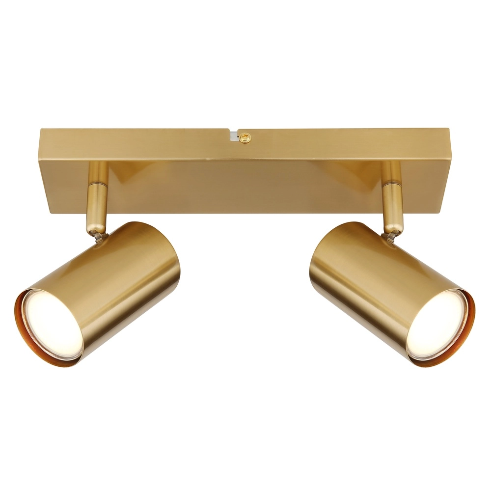 Plafondlamp 2-lichts Robby goud Globo 9007371455072