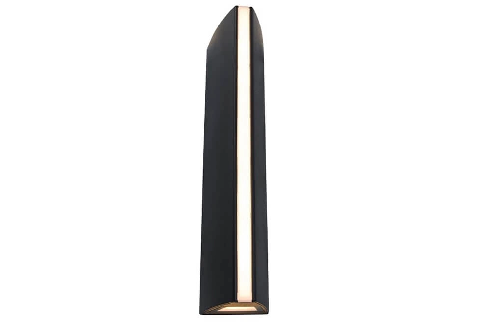 Unieke moderne wandlamp Leo zwart