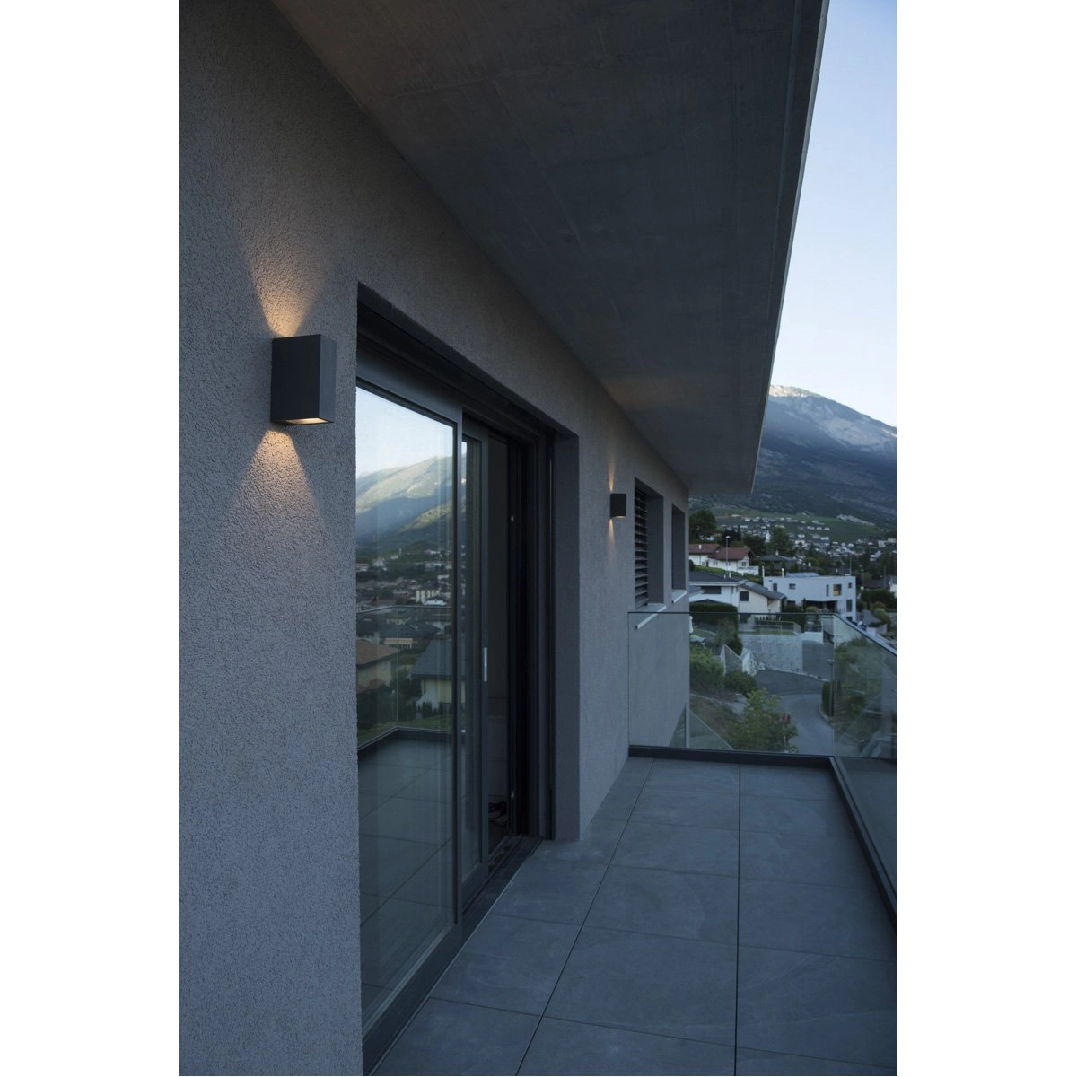 Ledlamp Quad Up - Down 2x4,3w - 3000K antraciet SLV 4024163148665