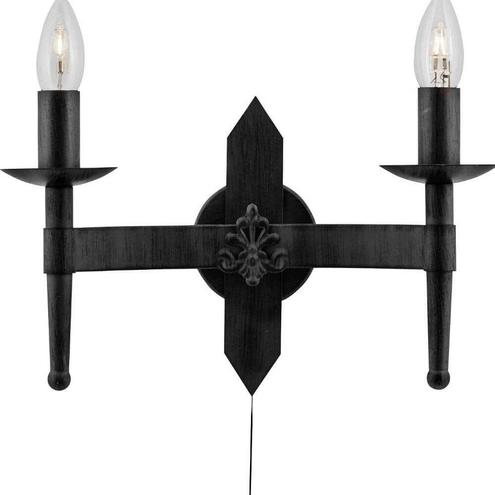 Kasteel wandlampje Cartwheel II Searchlight 5053423018539