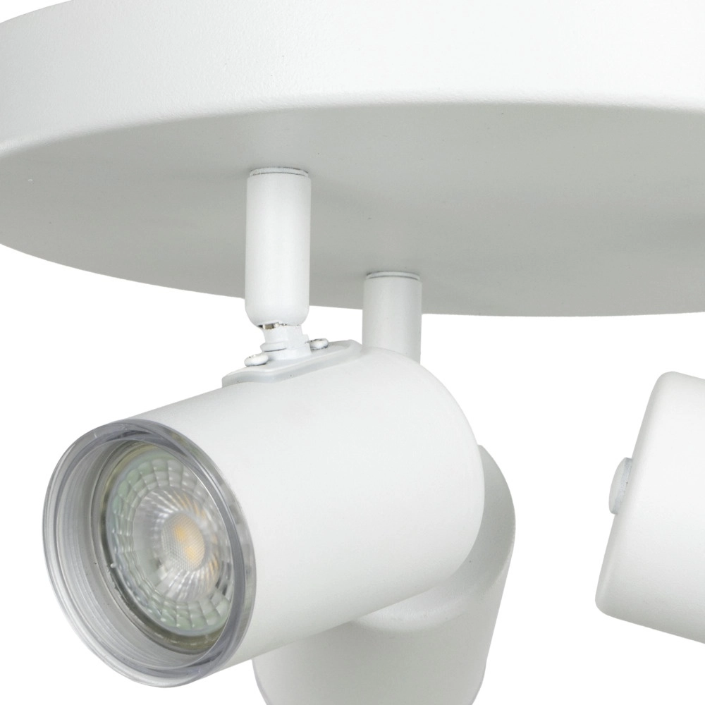 Opbouwspot Consuma 1 3-lichts rond wit Eglo 9008606355907
