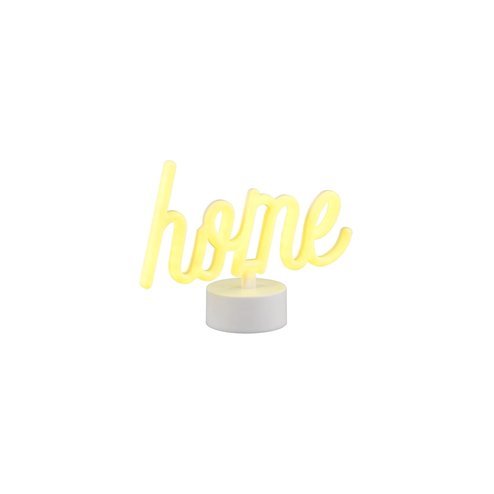 Neon tafellamp Casa geel Trio 4017807600810