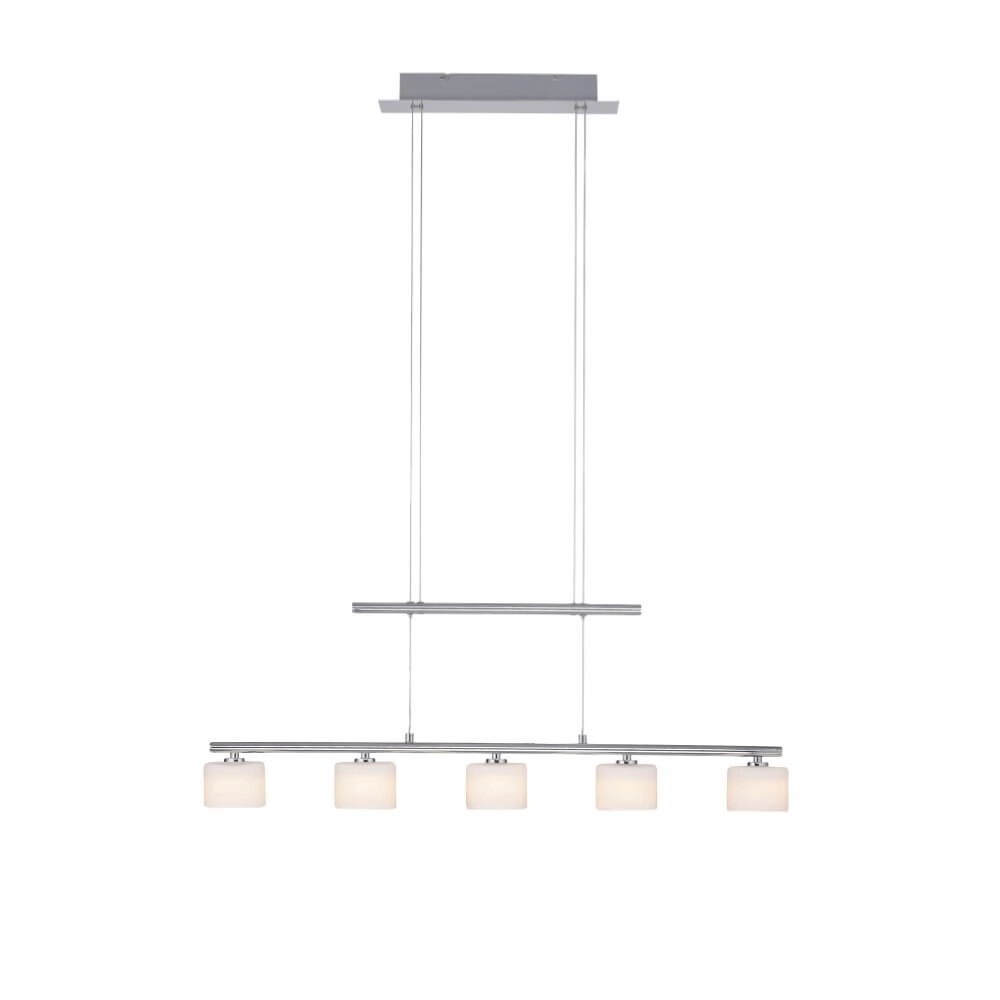 5-lichts hanglamp Hydra metaal Paul Neuhaus 4012248364963