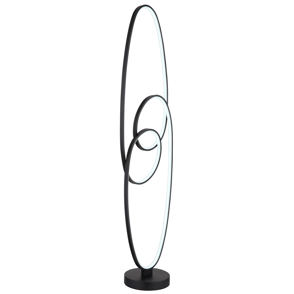 Design vloerlamp Spira zwart Globo 9007371453252