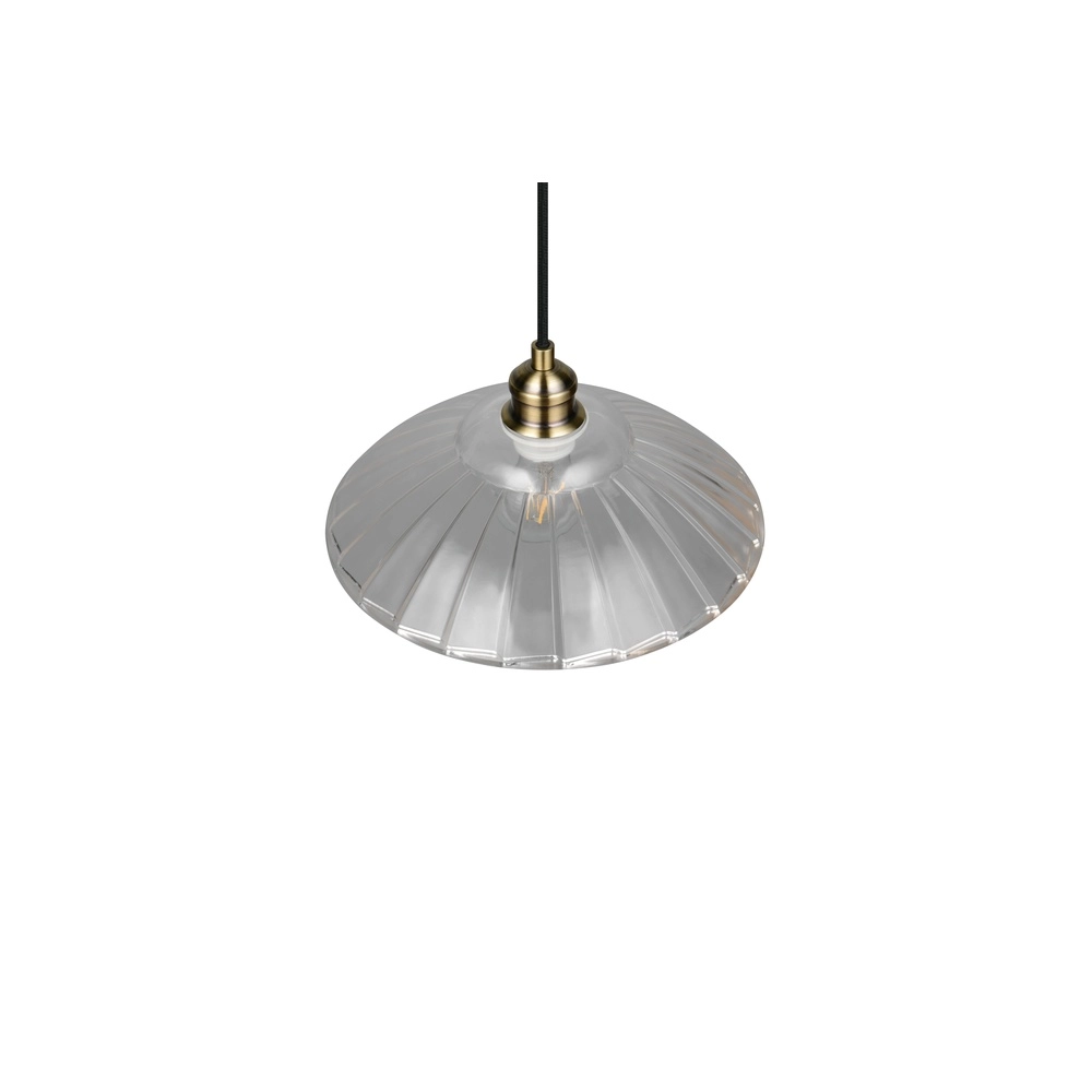 Klassieke hanglamp Eluna oud messing Trio 4017807682465