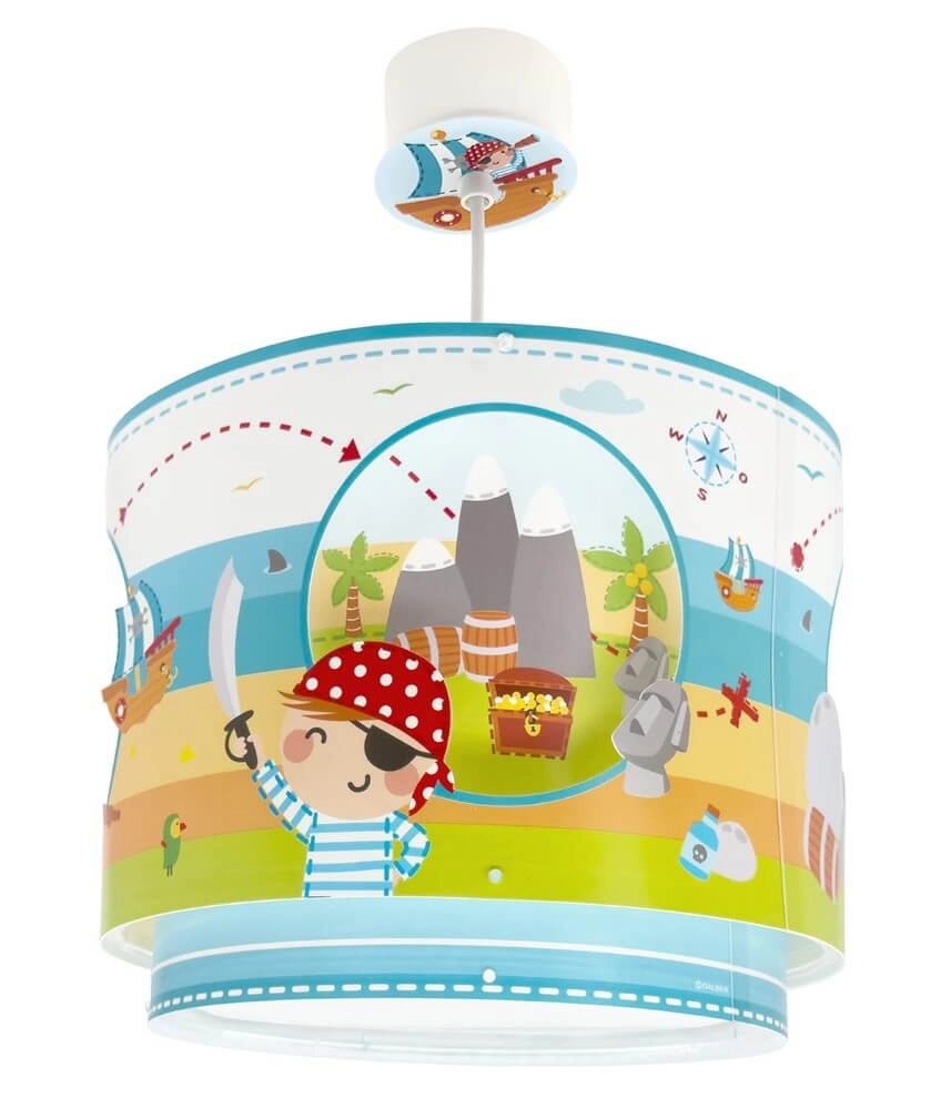 Kinderkamer hanglamp Pirate Island Ø 26cm Dalber 8420406002736